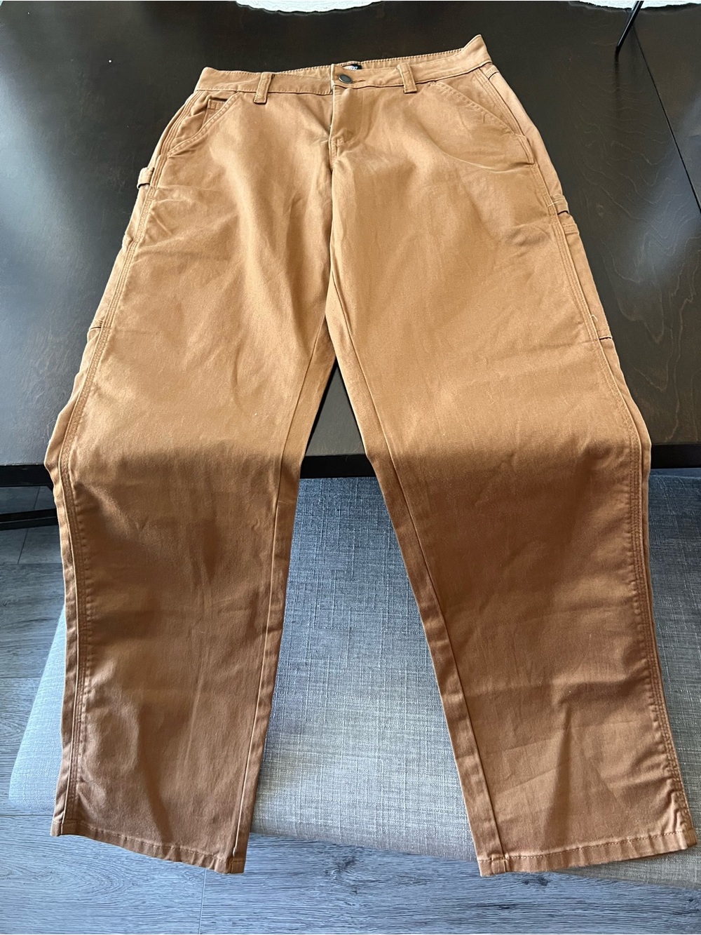 Dickies Straight-Leg Work Jeans in Brown